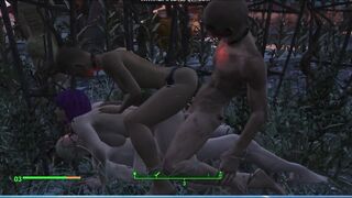 Fallout 4 Sex Mod | СЕКС В ЧЕТВЕРОМ | Порно игра | игры для взрослых