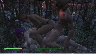 Fallout 4 Sex Mod | СЕКС В ЧЕТВЕРОМ | Порно игра | игры для взрослых