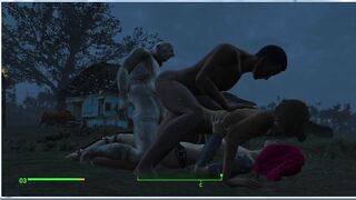 Fallout 4 Sex Mod | СЕКС В ЧЕТВЕРОМ | Порно игра | игры для взрослых