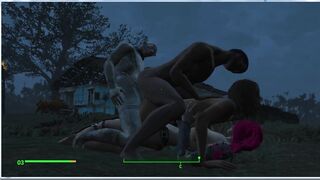 Fallout 4 Sex Mod | СЕКС В ЧЕТВЕРОМ | Порно игра | игры для взрослых