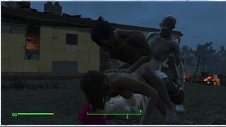 Fallout 4 Sex Mod | СЕКС В ЧЕТВЕРОМ | Порно игра | игры для взрослых