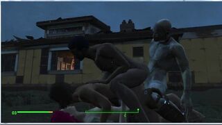 Fallout 4 Sex Mod | СЕКС В ЧЕТВЕРОМ | Порно игра | игры для взрослых