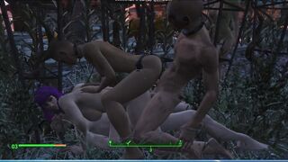 Fallout 4 Sex Mod | СЕКС В ЧЕТВЕРОМ | Порно игра | игры для взрослых