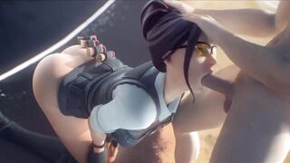 3D Compilation: Fortnite Rook Ruby Alli Harley Quinn Blowjob Deepthroat Dick Ride Doggystyle Fuck