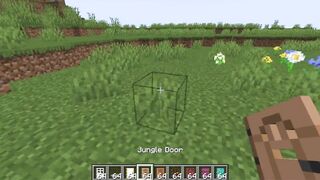 HOW TO OPEN DOORS IN MINECRAFT