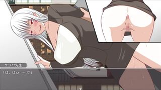 H Game 先生をオナホ扱いし