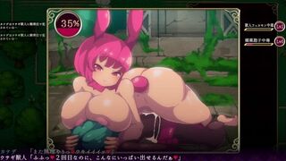 Mage Kanades Futanari Dungeon Quest gameplay and dating with furry bunnies