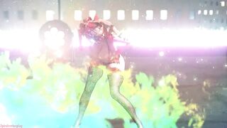 【MMD】 Roof On Fire - Maiko