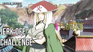 Jerk Off Challenge - Tsunade AND Raikage