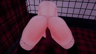 Your VR femboy plays with toys