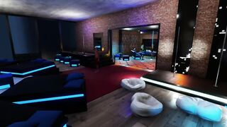 3DXUnion 3DXChat Orgy club Fully naked striptease