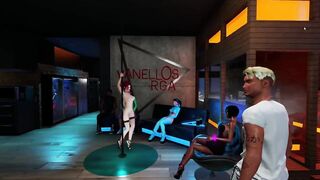 3DXUnion 3DXChat Orgy club Fully naked striptease