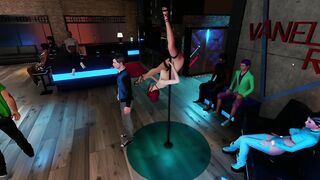 3DXUnion 3DXChat Orgy club Fully naked striptease