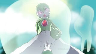 POKEMON GARDEVOIR GETS DOWN ON HER VAGINA