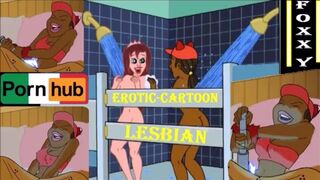 FOXXY LESBIAN COMPILATION - dildo masturbate pussy licking cartoon - DRAWN TOGETHER CLARA eat pussy