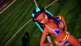 MMD Pokemon Sonia x Nessa Otsukimi Recital