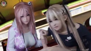 Doa Porn Marie Rose and Honoka