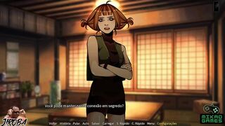 Jogo Adulto de Naruto Shinobi - Moegi veio ate mim atrás de Sexo Novamente