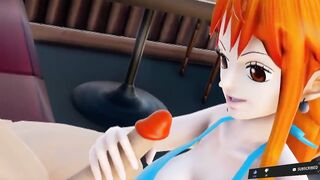 Nami One Piece sexy big ass suck