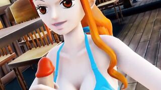 Nami One Piece sexy big ass suck