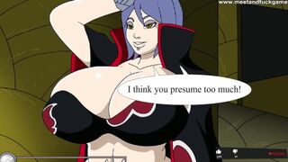 Naruto sex with the prettiest woman Akatsuki busty and ass