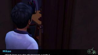 Insimology ep 13 Fudendo minha step sister escondido - The sims porno