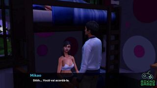 Insimology ep 13 Fudendo minha step sister escondido - The sims porno