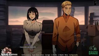 Naruto Shinobi Adult Game - Naruto and Hinata Fucking in the Hokage's Room