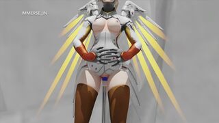 Mercy is Impaled by a Big Vibrating Dildo (Voices & Sound) - Part 5