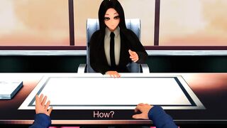 3D animation - Student disciplined the lewd headmistress