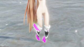 Angela Balzac Hentai Dance in the Moon Conqueror MMD 3D Nude Purple Armor Color Edit Smixix