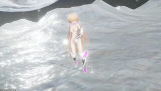 Angela Balzac Hentai Dance in the Moon Conqueror MMD 3D Nude Purple Armor Color Edit Smixix