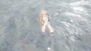 Angela Balzac Hentai Dance in the Moon Conqueror MMD 3D Nude Purple Armor Color Edit Smixix