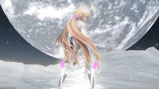 Angela Balzac Hentai Dance in the Moon Conqueror MMD 3D Nude Purple Armor Color Edit Smixix