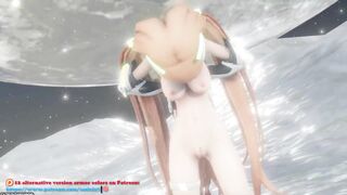 Angela Balzac Hentai Dance in the Moon Conqueror MMD 3D Nude Purple Armor Color Edit Smixix