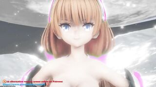 Angela Balzac Hentai Dance in the Moon Conqueror MMD 3D Nude Purple Armor Color Edit Smixix