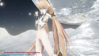 Angela Balzac Hentai Dance in the Moon Conqueror MMD 3D Nude Purple Armor Color Edit Smixix