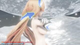 Angela Balzac Hentai Dance in the Moon Conqueror MMD 3D Nude Purple Armor Color Edit Smixix