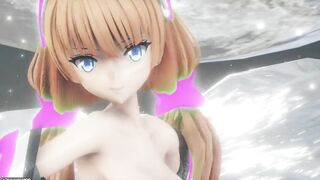 Angela Balzac Hentai Dance in the Moon Conqueror MMD 3D Nude Purple Armor Color Edit Smixix