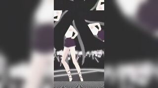 Paka Vtuber dancing cosplay hatsune miku