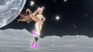 MMD R-18 Conqueror Angela Balzac - Space Purple Armor Color Edit Smixix