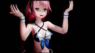 MMD 4k 60Fps Kawakaze - Peek a Boo