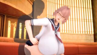 3D Hentai Super Big Tits Schoolgirl