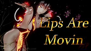 MMD R18 4k UHD Kangxi Kawaii Strike - Lips Are Movin