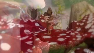 Big tits babe fucked by an elf in a fantasy 3D animation