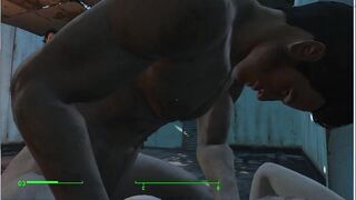 Sex wif in a porn game fallout 4. Threesome fuck wife | Porno Game, 3D