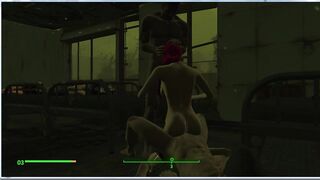 Sex wif in a porn game fallout 4. Threesome fuck wife | Porno Game, 3D