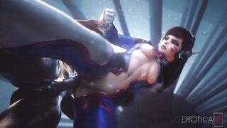 D.va get Fucked By Big Black Cock !