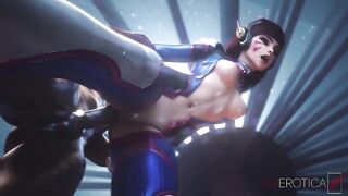 D.va get Fucked By Big Black Cock !