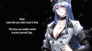 HentaiAnimeJOI - Esdeath Is Disappointed In You (Quick Femdom JOI)